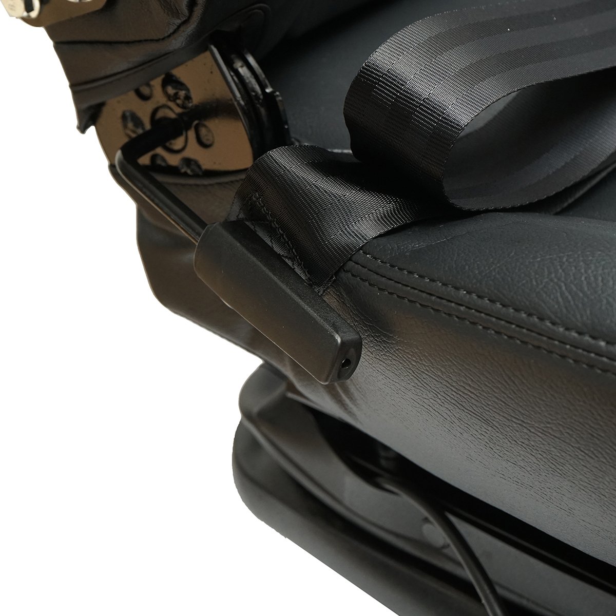 Scaun universal reglabil pentru tractor cu centura de siguranta, cotiere si suspensie 800x610mm